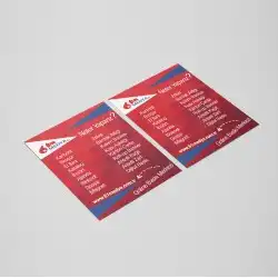 A4 Çift Yönlü Broşür