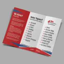 A4 2 Kırımlı Broşür