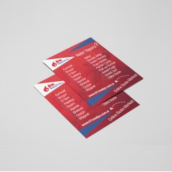 A5 Çift Yönlü Broşür A5 Çift Yönlü Broşür