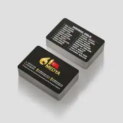 Altın Yaldızlı ve Kabartmalı Kart