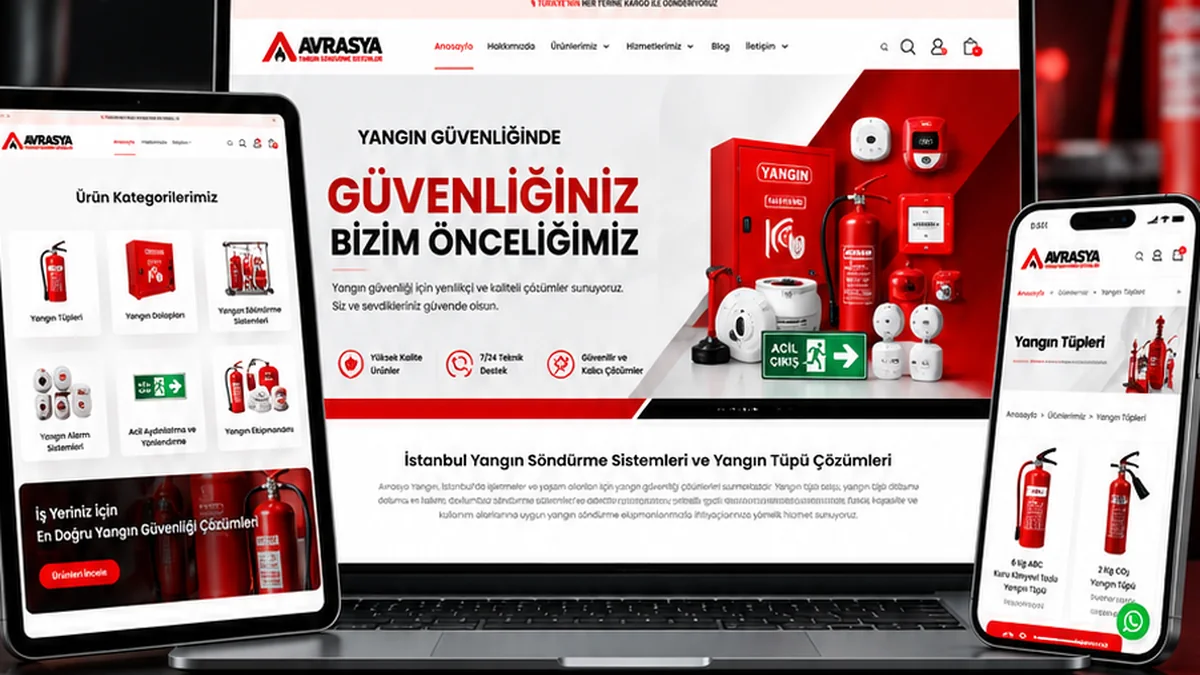 Avrasya Yangın — Kurumsal Web Sitesi