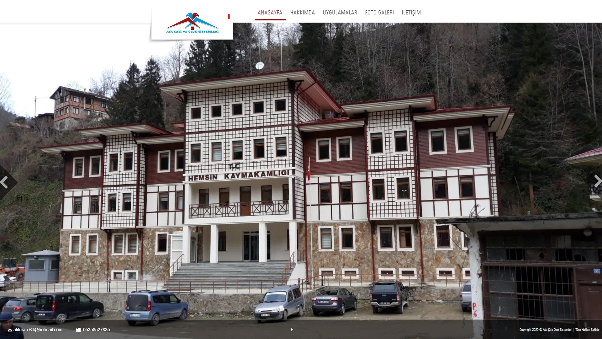 Ata Çatı Sistemleri — Kurumsal Web Sitesi
