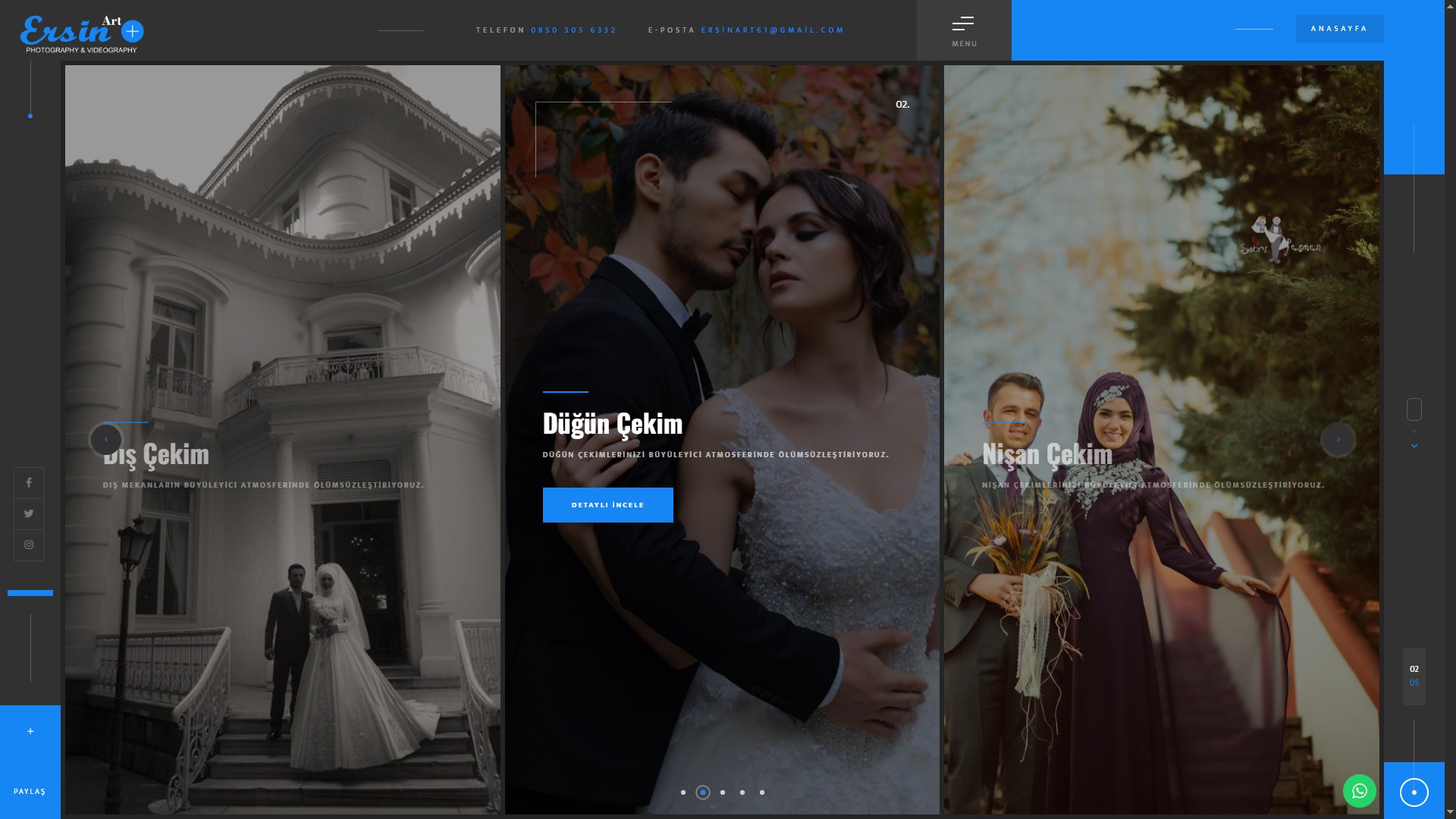 Ersin Art Foto — Kurumsal Web Sitesi