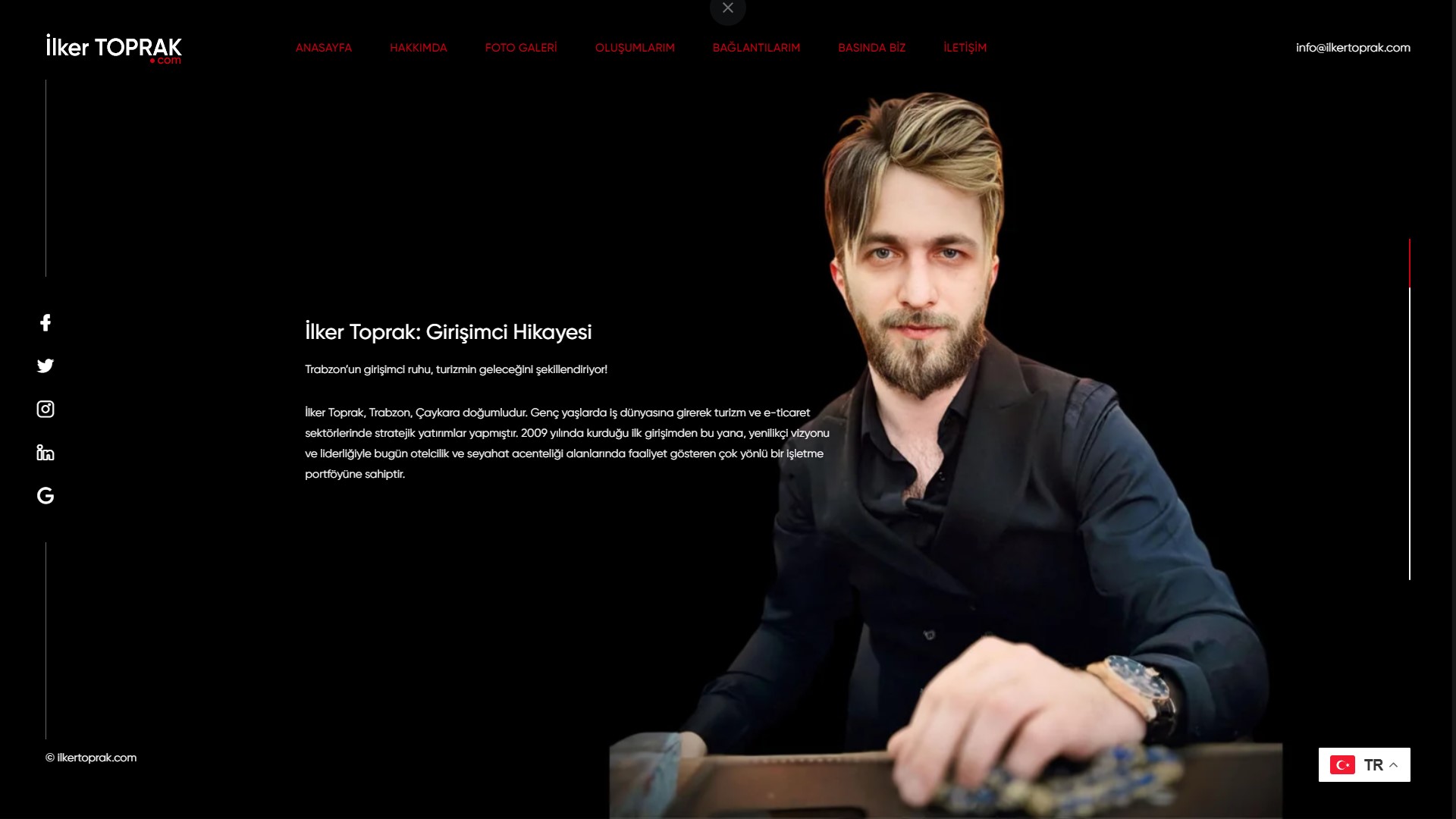 İlker TOPRAK — Kişisel Web Sitesi