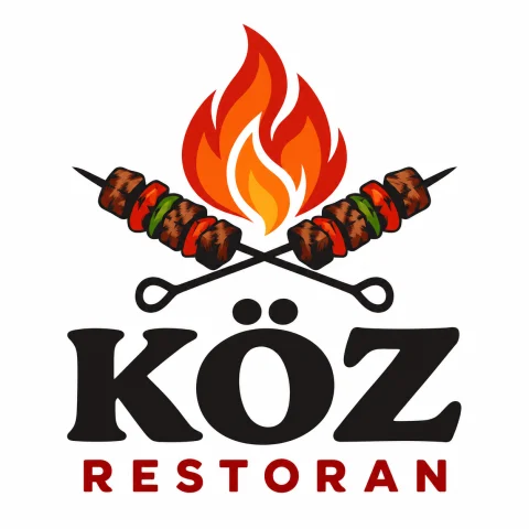Restoran logo tasarım örneği