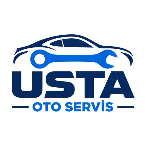 Oto servisi logo tasarım örneği